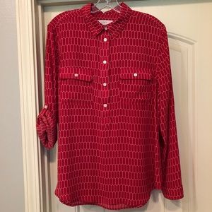 Loft Red Tunic